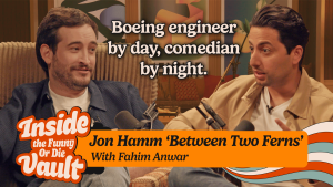 Jon Hamm on “Between Two Ferns” with Fahim Anwar (Inside The FOD Vault Episode 6)
